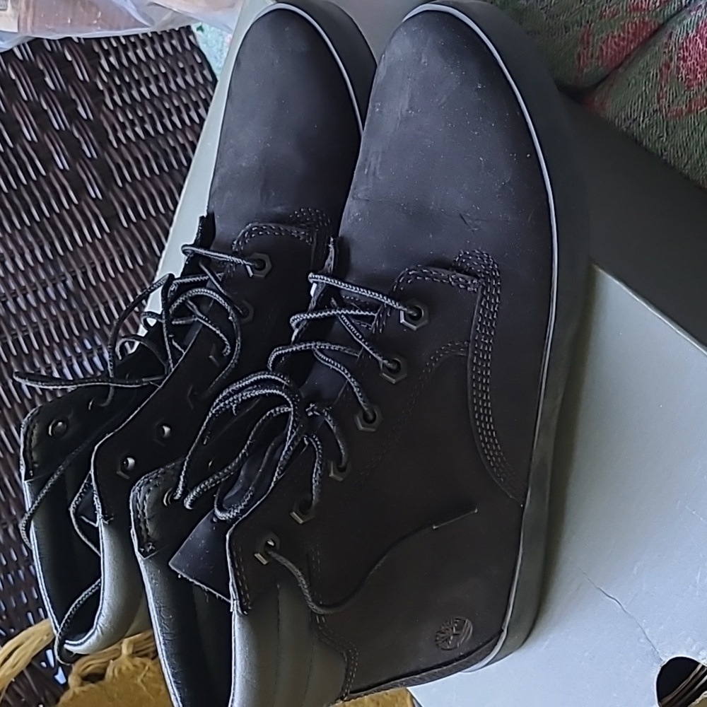 Timberland Womens Black  Boots